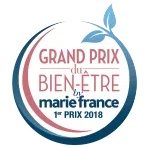 Marie France’i korraldatud Grand Prix du Bien-Être, 2018. aasta 1. auhinna märk