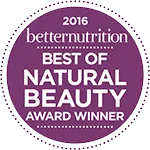 „Better Nutrition 2016“ – auhinna „Best of Natural Beauty“ võitja märk