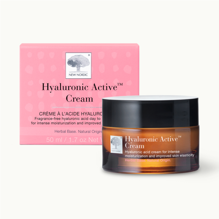 w_HyaluronicActiveCream_Front_INT_Tile1 Hyaluronic Active™ kreemi pakendi esikülg.