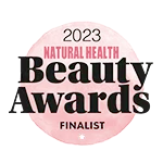 2023. aasta „Natural Health Beauty Awards“ auhinna finalist.