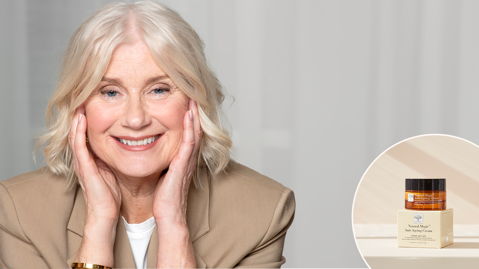 Natural Magic™: Mu nahk tundub sile ja siidine 5 i NaturalMagic Anti AgeingCream Testimonial banner Anna SE 2025 UK DesktopMobile