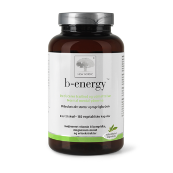 New Nordic B-Energy™ – 180 augu izcelsmes kapsulas.