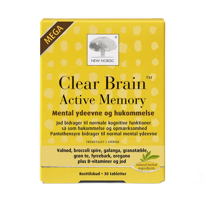 di_webpackshot_clearbrain_activememory_dk New Nordic Clear Brain Active Memory – 30 tabletti.