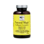New Nordic Natural Magic™ Collagen Gummies pudel läbipaistval taustal.