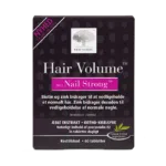 New Nordic Hair Volume plus Nail Strong – tabletid juuste ja küünte toetamiseks.