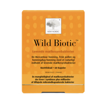 New Nordic Wild Biotic™ pakend läbipaistval taustal.