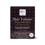 New Nordic Hair Volume™ Mega Strength toidulisand juuste kasvu ja volüümi toetamiseks.