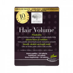 Hair Volume™ 120 tabl. JUUBELIPAKK